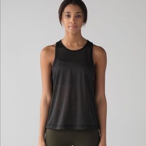 Lululemon Squad Goals Mesh Tank Top
